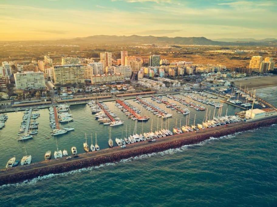 Coqueto Apartamento Junto A La Playa. Puebla de Farnals Kültér fotó